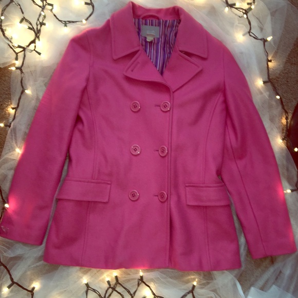 delias Jackets & Blazers - Pink Peacoat
